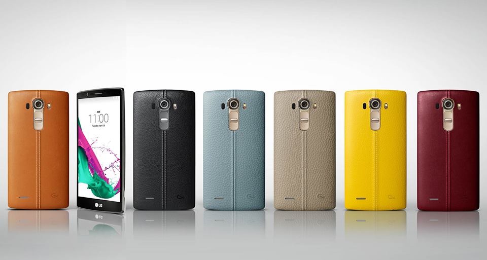 สมาร์ทโฟน LG G4 สีต่างๆ