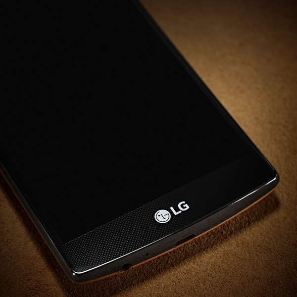 ด้านหน้าสมาร์ทโฟน LG G4