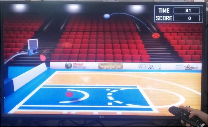 Slam Dunk Basketball บนสมาร์ททีวี