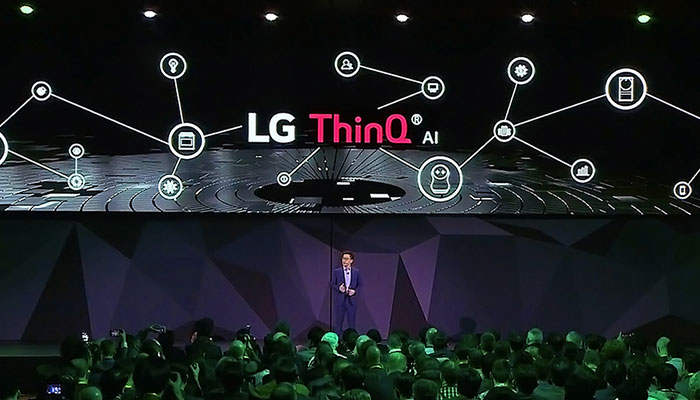 นวัตกรรมแห่งอนาคต LG ThinQ AI ในงาน CES 2018